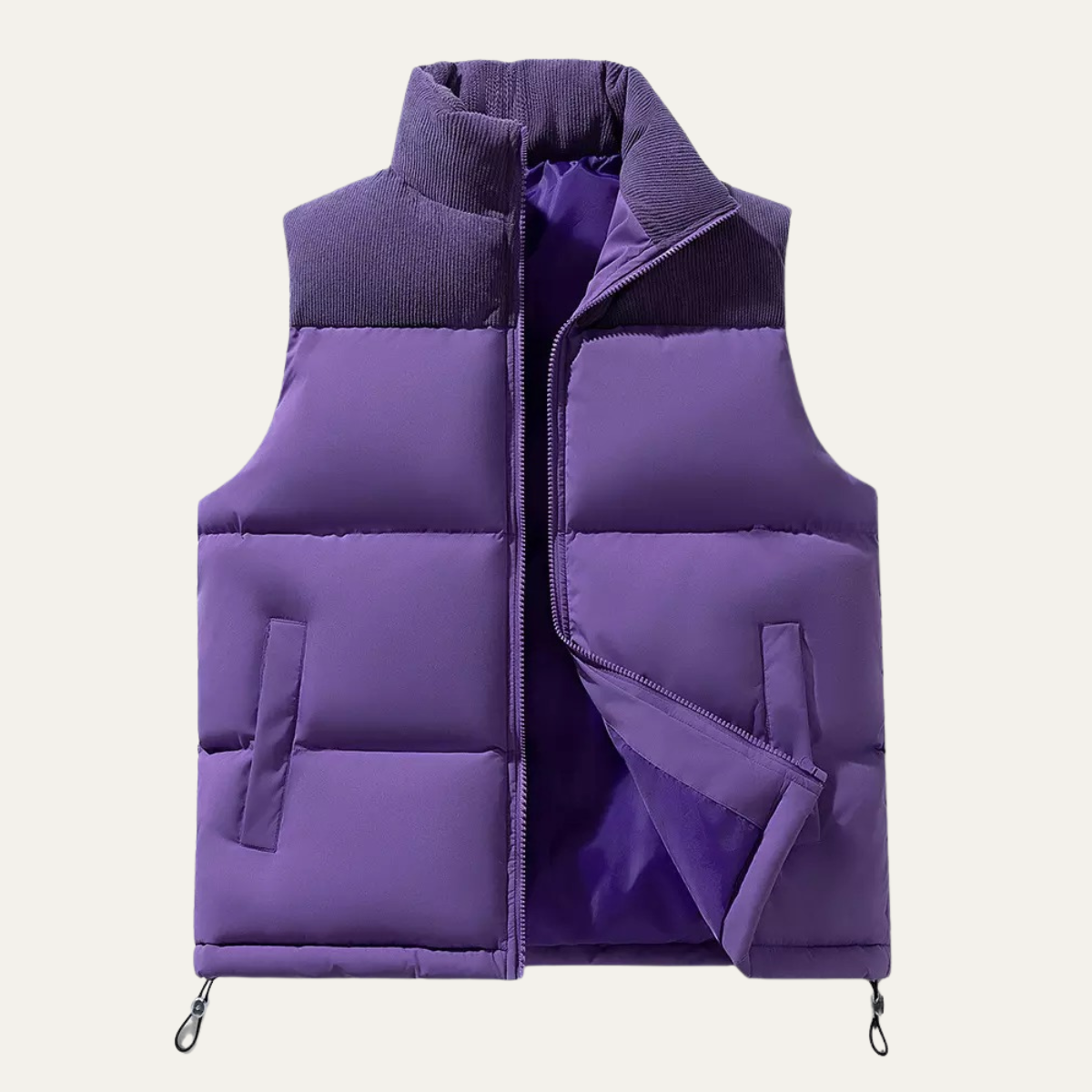 Warm Men's Quilted Puffer Vest