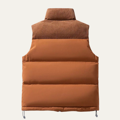 Warm Men's Quilted Puffer Vest
