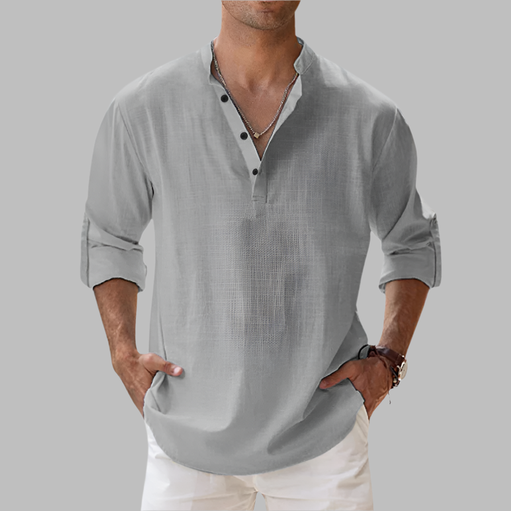 Casual Breathable Linen Casual Shirt