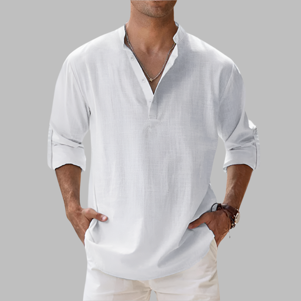 Casual Breathable Linen Casual Shirt