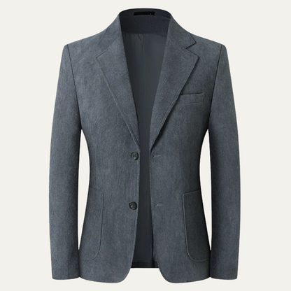 Classic Men's Textured Cord Blazer