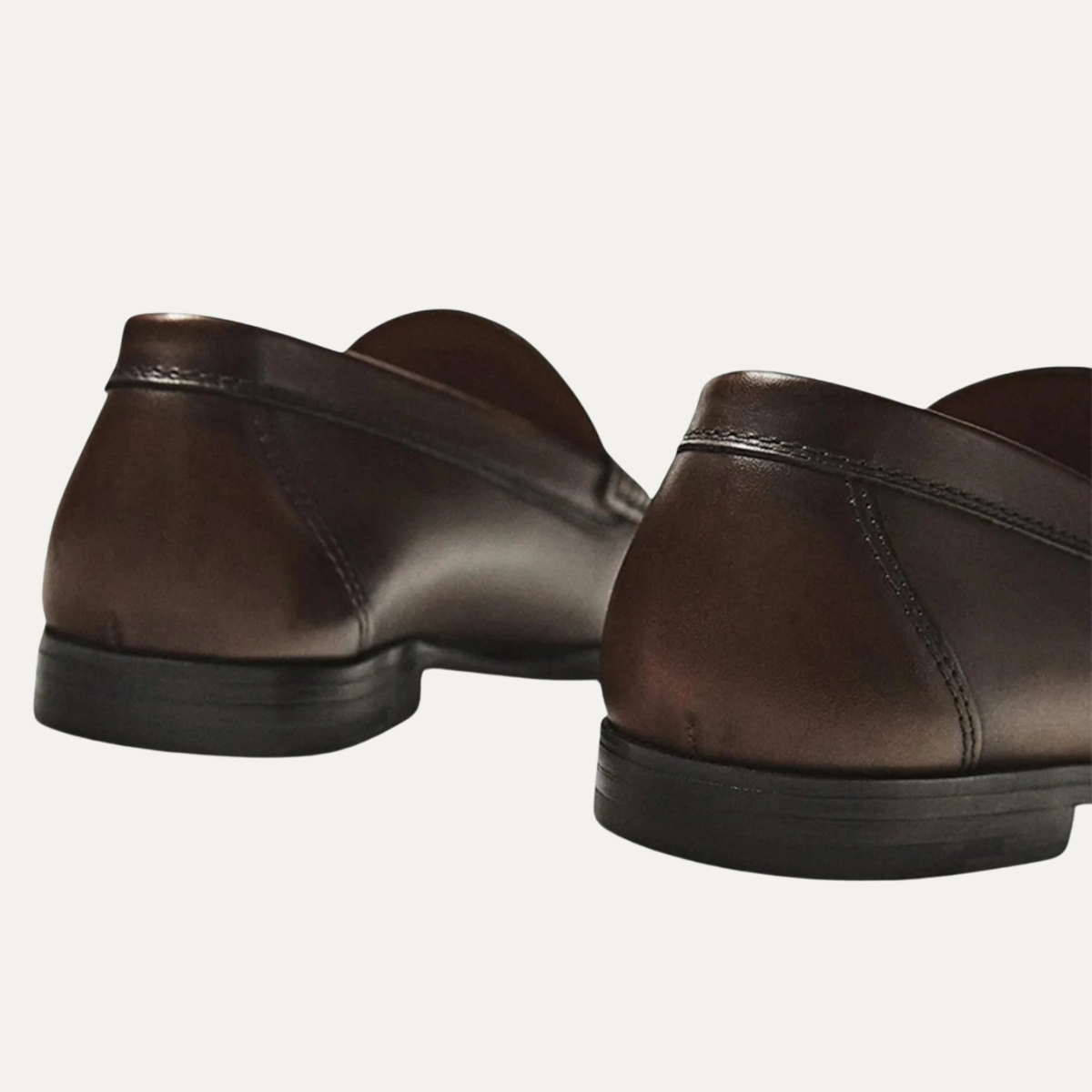 Timeless Mens Genuine Leather Slip On Shoes