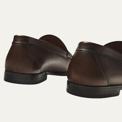 Timeless Mens Genuine Leather Slip On Shoes