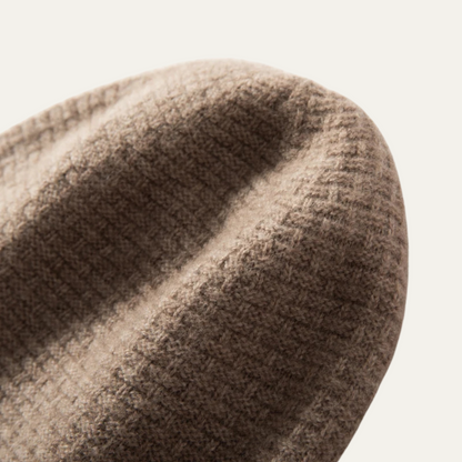 Soft Luxury Cable Knit Cashmere Hat