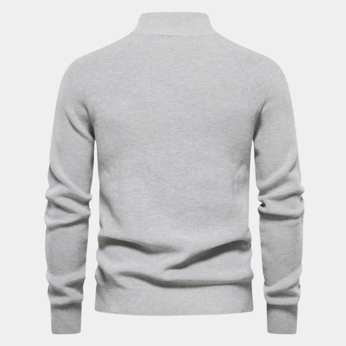 Classic Men's Cotton Quarter Zip Jumper Sweater