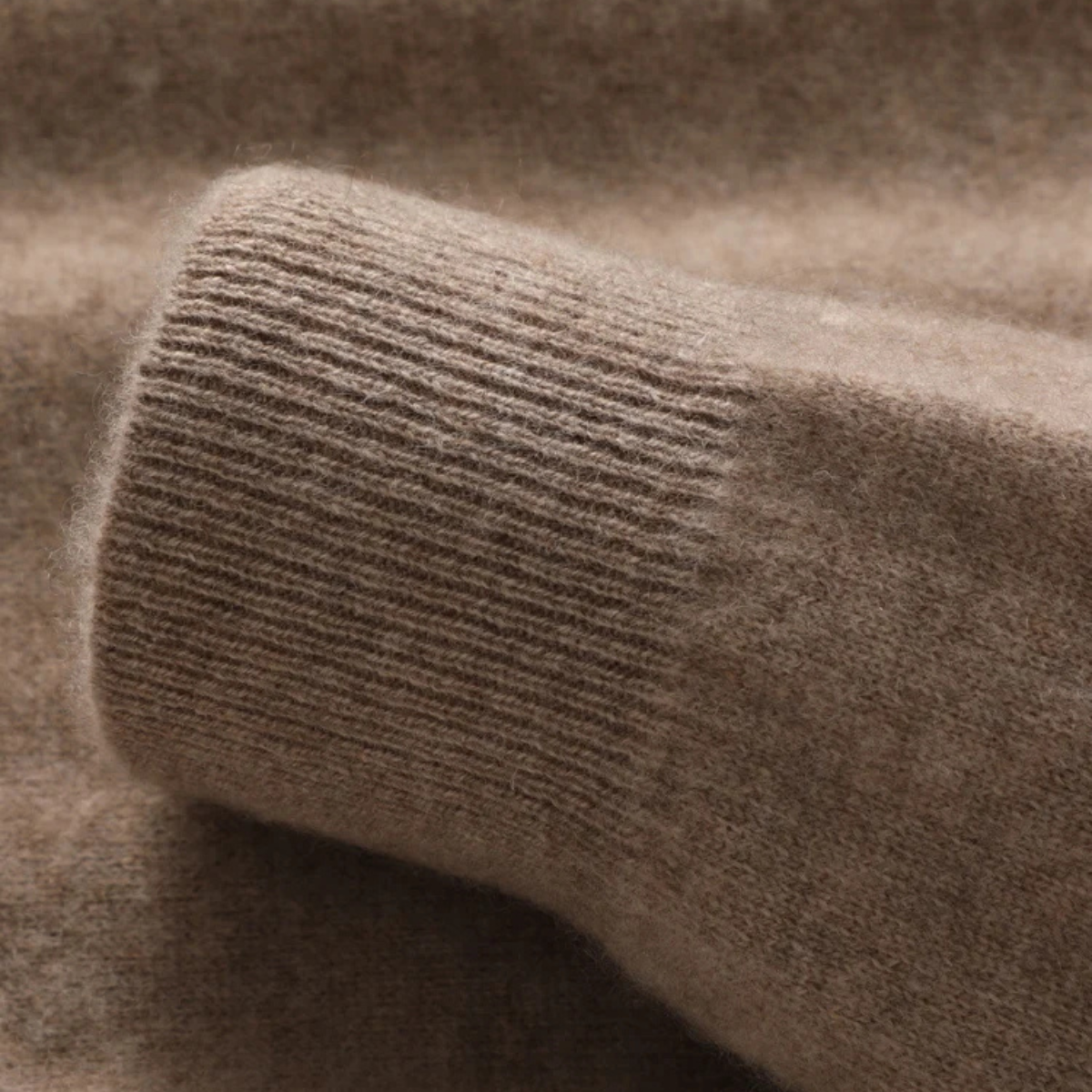 Warm Mens Merino Wool Crew Neck Sweater