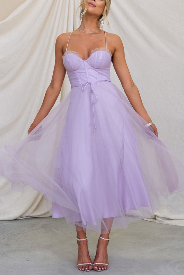 Ladies' Fit & Flare Corset Dress