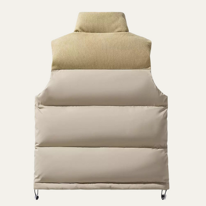 Warm Men's Quilted Puffer Vest