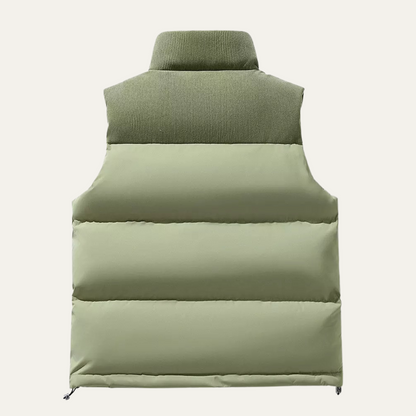 Warm Men's Quilted Puffer Vest