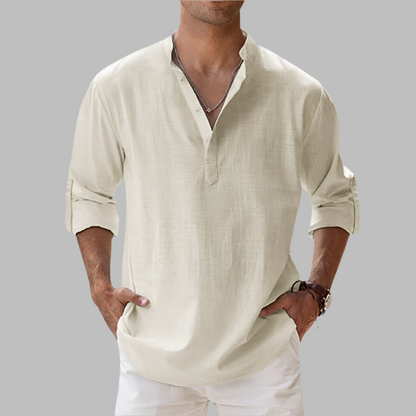 Casual Breathable Linen Casual Shirt