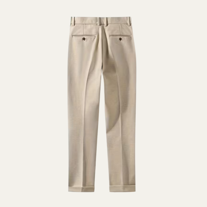 Classic Fit Men's Straight Leg Formal Dress Pants