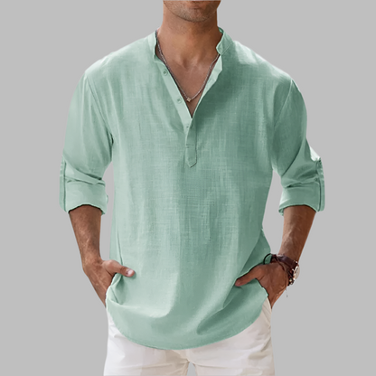 Casual Breathable Linen Casual Shirt