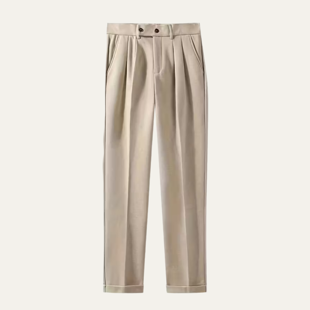 Classic Fit Men's Straight Leg Formal Dress Pants - Nocini