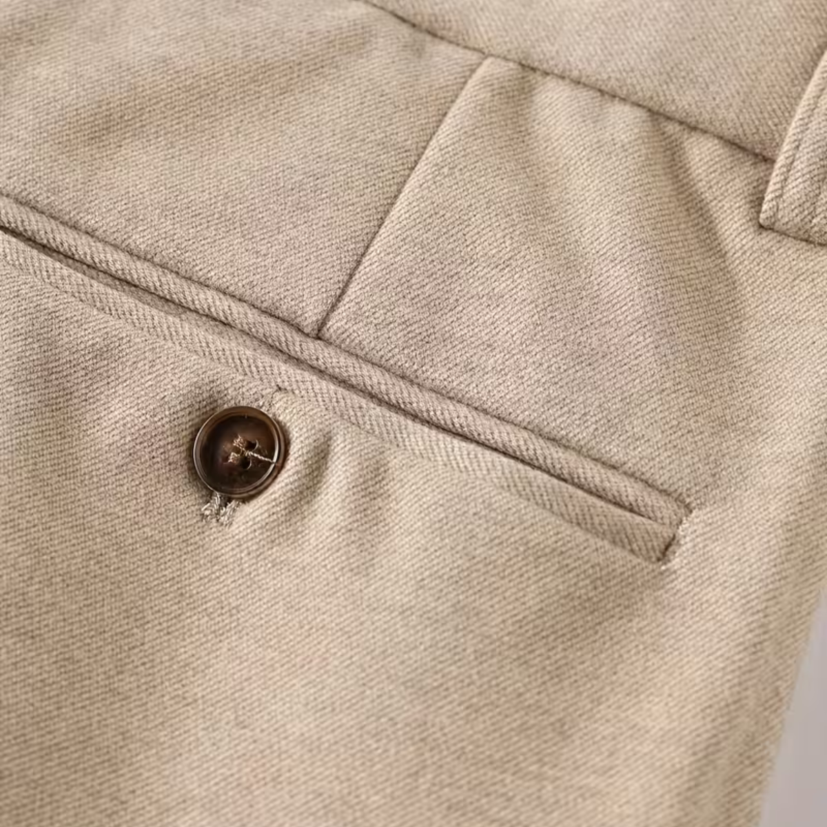 Classic Fit Men's Straight Leg Formal Dress Pants