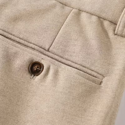 Classic Fit Men's Straight Leg Formal Dress Pants