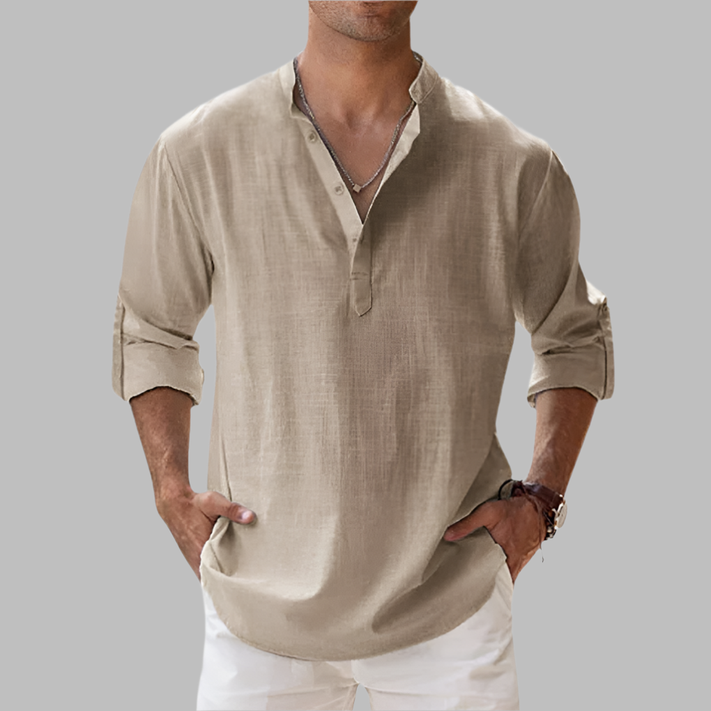 Casual Breathable Linen Casual Shirt