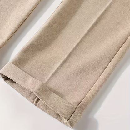 Classic Fit Men's Straight Leg Formal Dress Pants