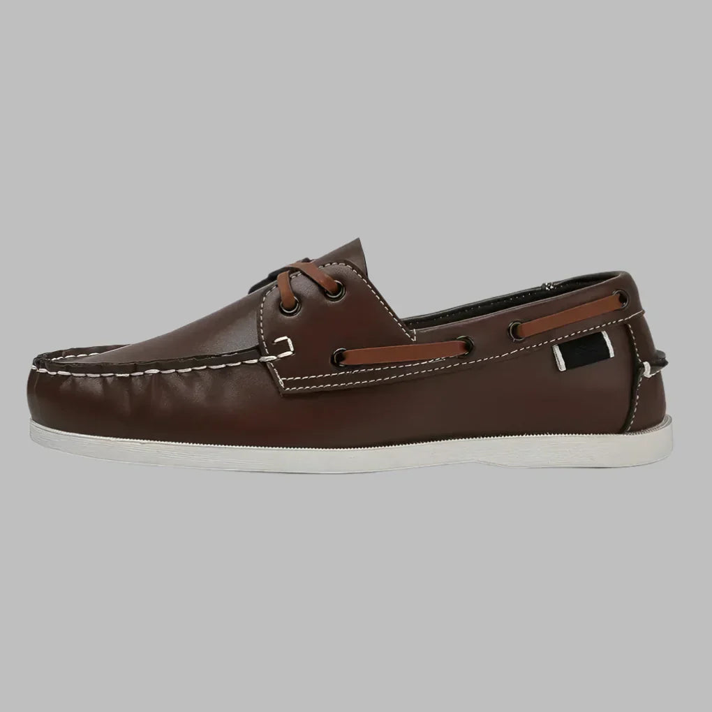 Classic Men's Ankle Leather Boots - Olytrend