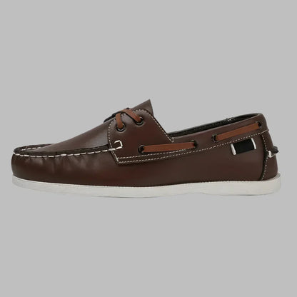 Classic Men's Ankle Leather Boots - Olytrend