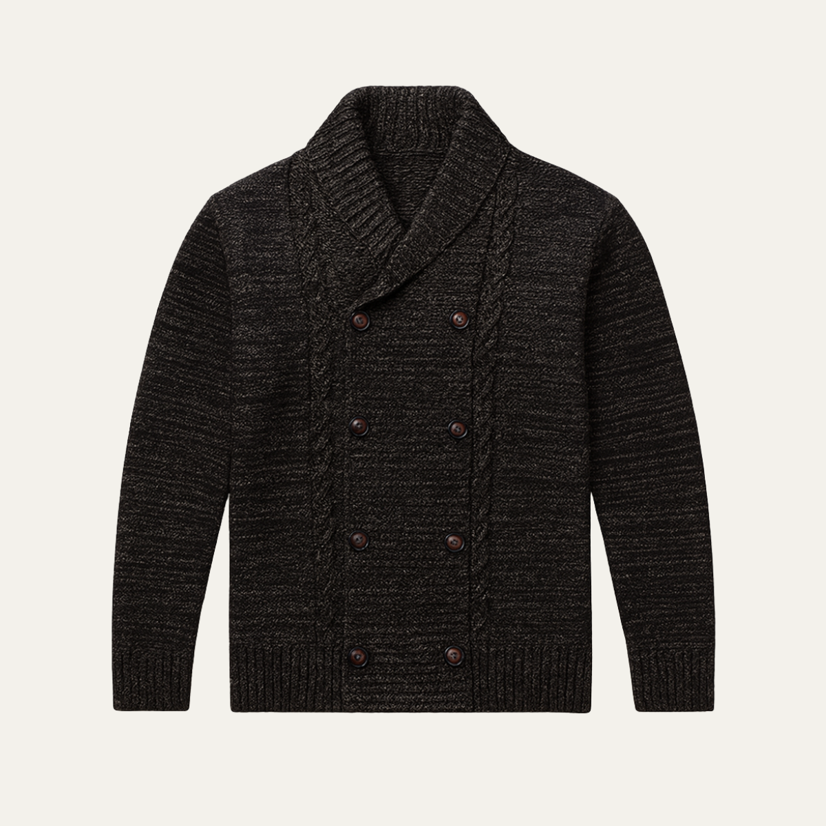 Classic Men's Simple Knit Cardigan Sweater - Nocini