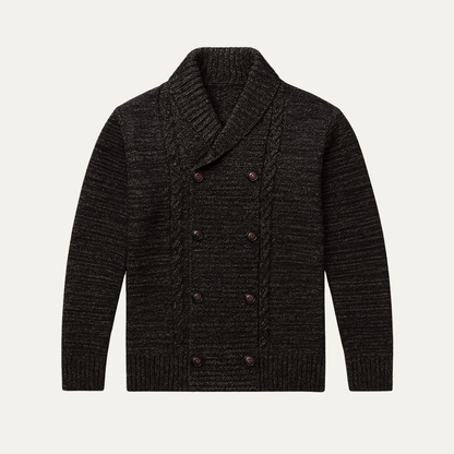 Classic Men's Simple Knit Cardigan Sweater - Nocini