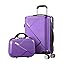 Durable 2-Piece Hardside Suitcase Set with TSA Lock & Spinner Wheels