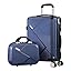 Durable 2-Piece Hardside Suitcase Set with TSA Lock & Spinner Wheels