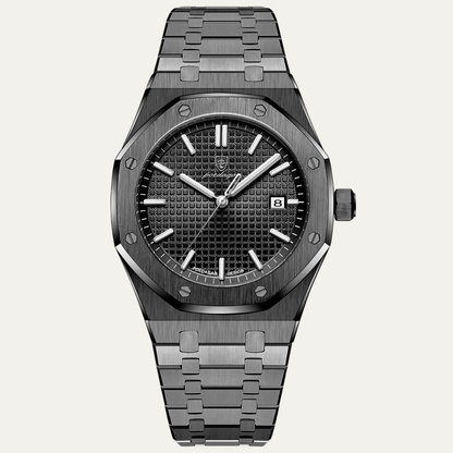 Premium Men's Stainless Steel Waterproof Watch