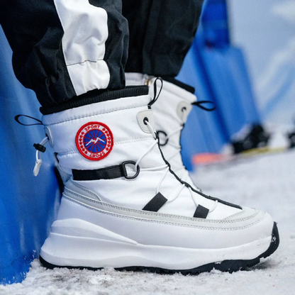 Warm Insulated Waterproof High Top Snow Boots for Men