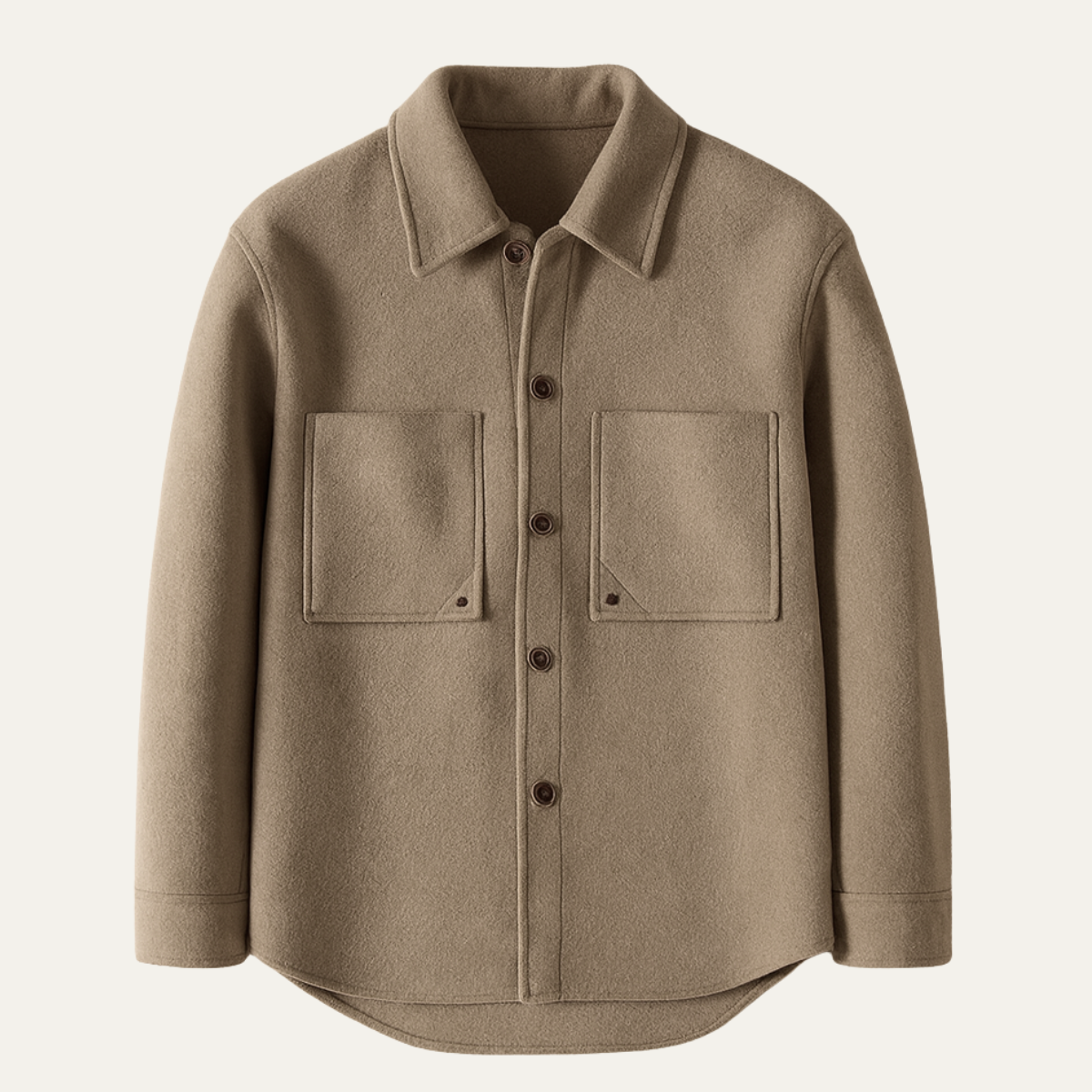 Warm Wool Pea Coat Men's Classic Jacket - Nocini