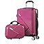Durable 2-Piece Hardside Suitcase Set with TSA Lock & Spinner Wheels