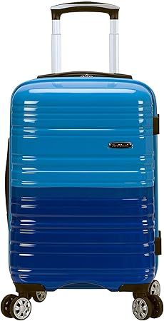 Compact Pink Hardside Carry-On with Dual Spinner Wheels