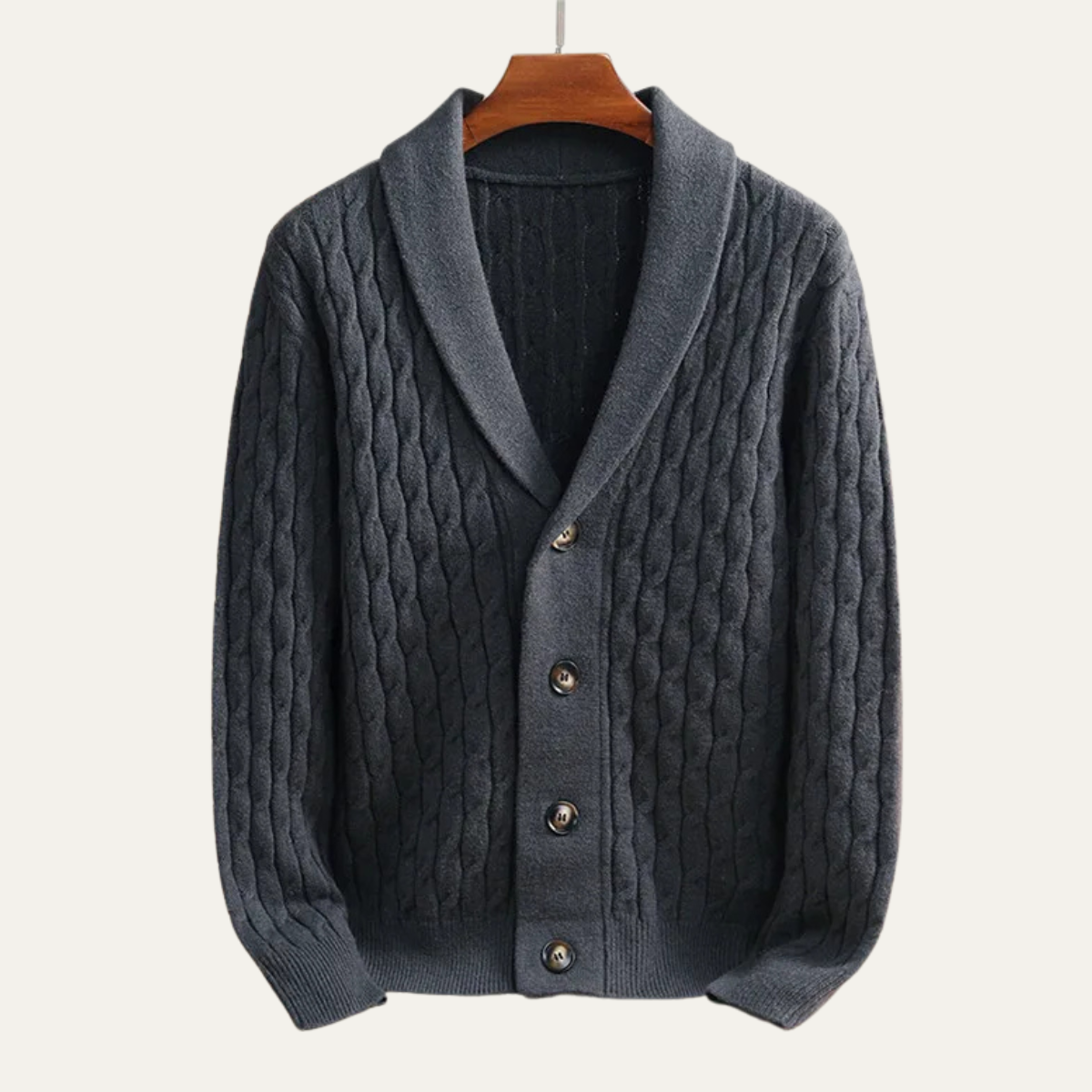 Stylish Men's Knit V Neck Sweater