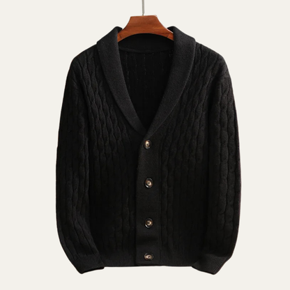 Stylish Men's Knit V Neck Sweater
