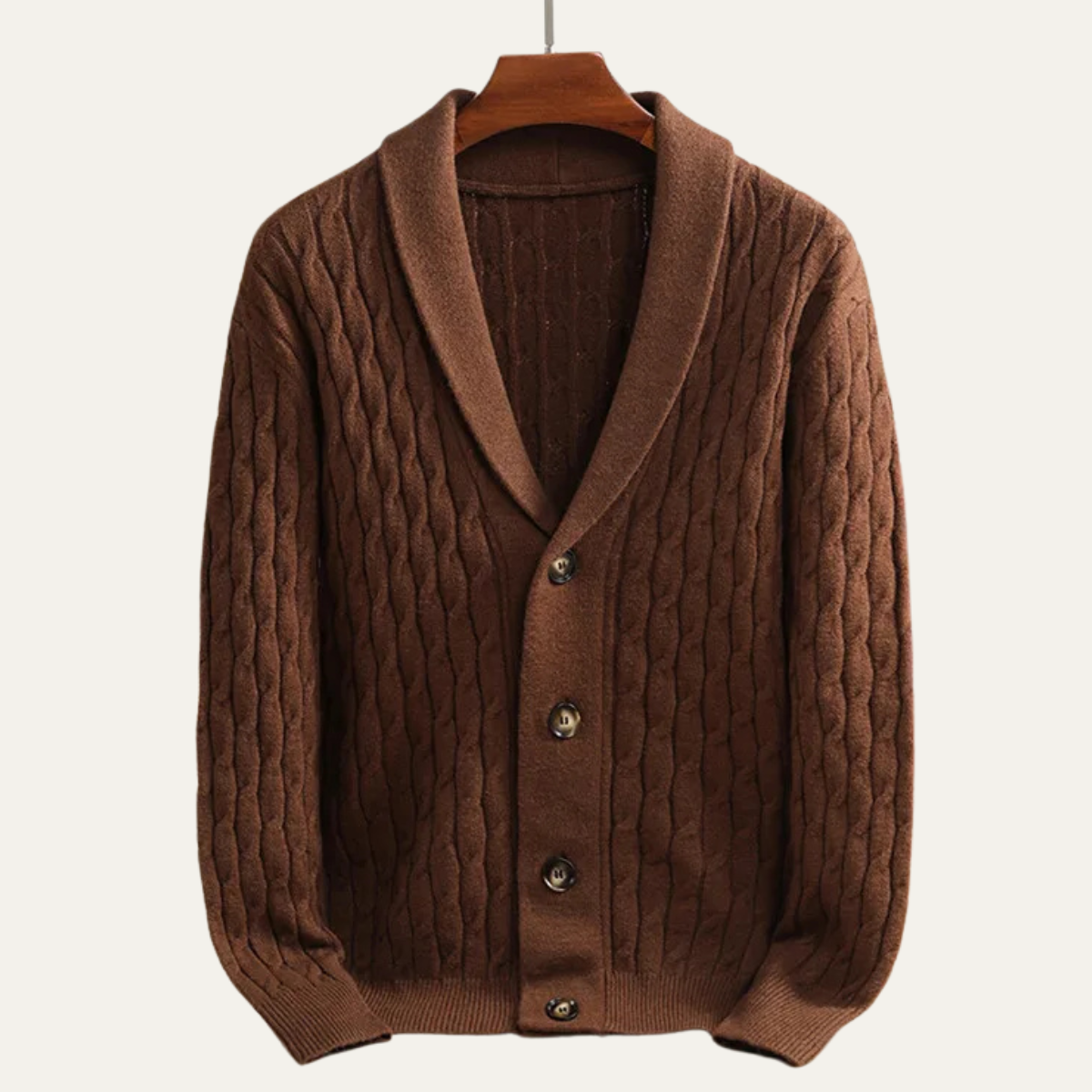 Stylish Men's Knit V Neck Sweater
