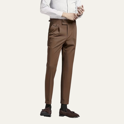 Relaxed Fit Men's Chino Dress Pants