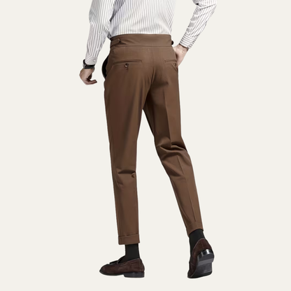 Relaxed Fit Men's Chino Dress Pants