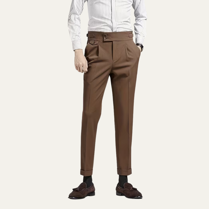 Relaxed Fit Men's Chino Dress Pants