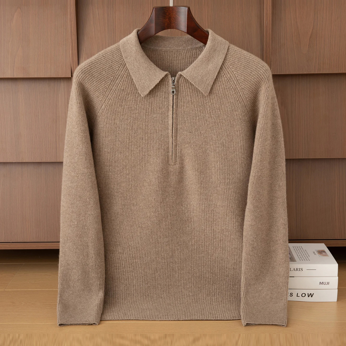 Soft Merino Wool Crew Neck Cashmere Sweater