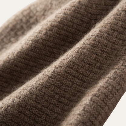 Soft Luxury Cable Knit Cashmere Hat