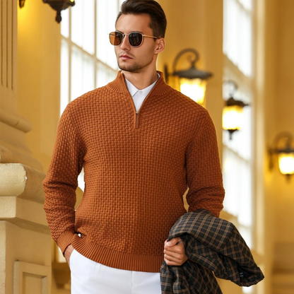 Fashionable Premium Cold Weather Half Zip Sweater