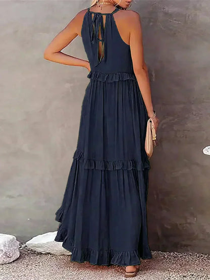 Chic Ruffle Strapless Summer Dress