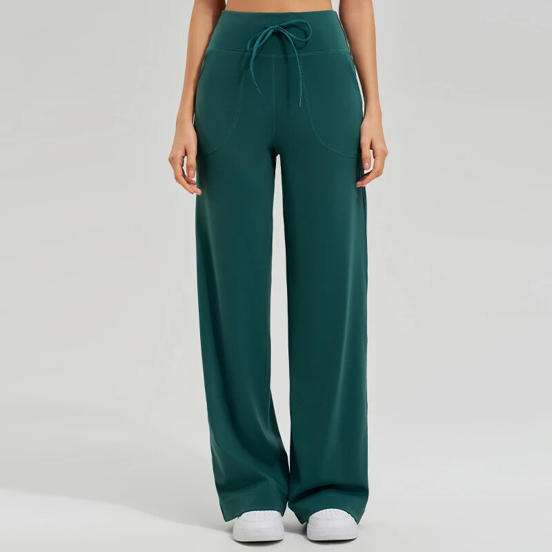 Comfortable Elastic Waist Active Pants