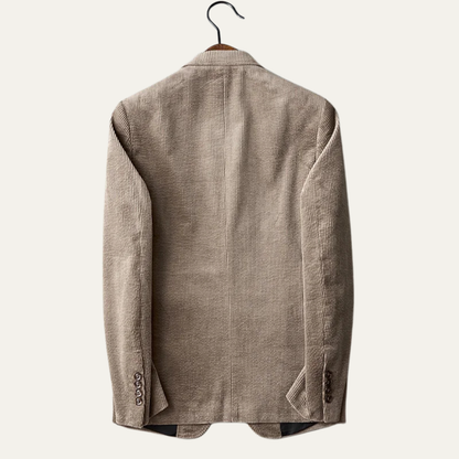 Men's Slim Fit Corduroy Casual Blazer Jacket