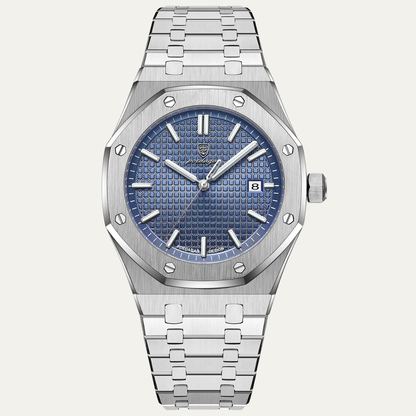 Premium Men's Stainless Steel Waterproof Watch - Nocini