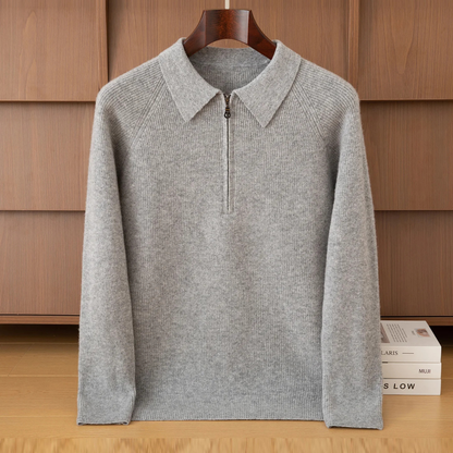 Soft Merino Wool Crew Neck Cashmere Sweater