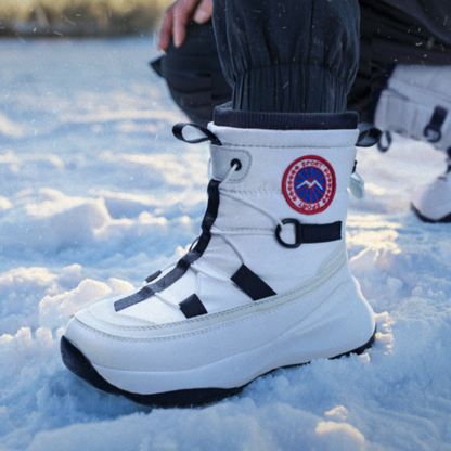 Warm Insulated Waterproof High Top Snow Boots for Men