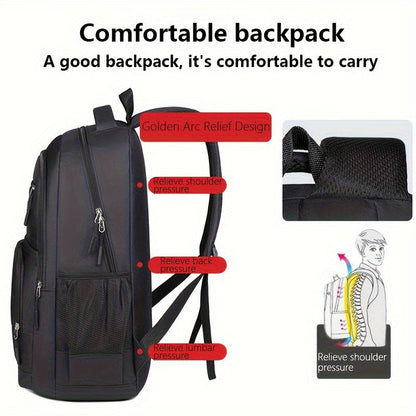 Tough Genuine Leather Mens Backpack