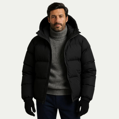 Warm Waterproof Men's Puffer Down Jacket Coat