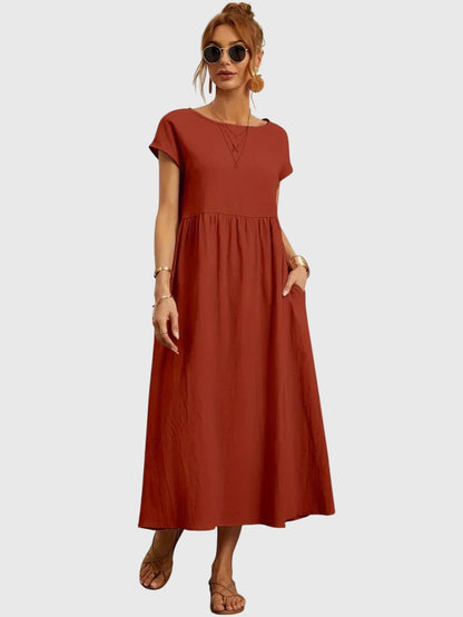 Relaxed Fit Pocket Sundress